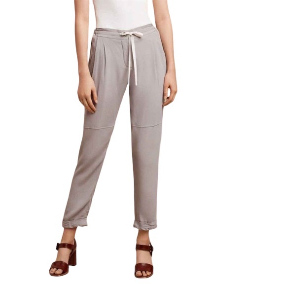 Wilfred Pants - Wilfred 100% silk marais straight leg pants size L